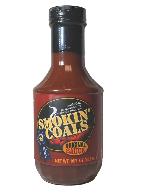Smokin' Coals BBQ Sauce (16 oz bottle)